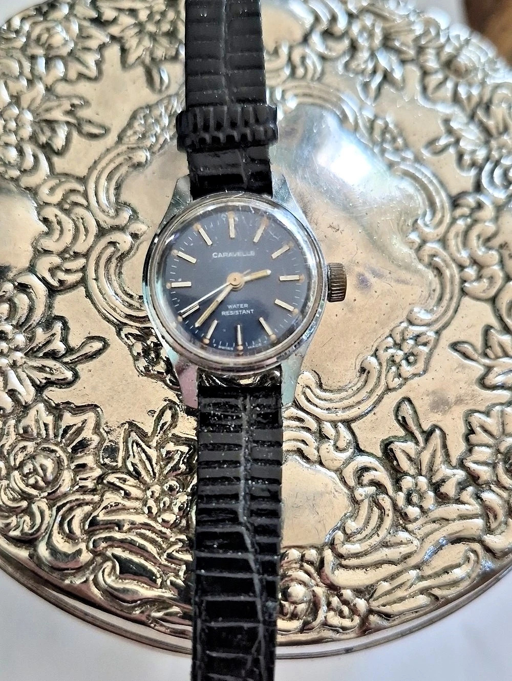 Caravelle Vintage Watch Black